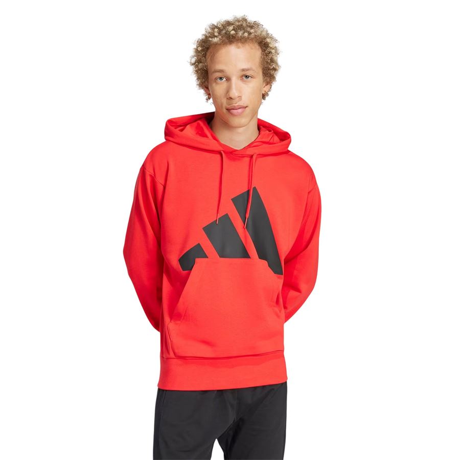Essentials Big Logo French Terry Felpa con cappuccio da uomo Adidas | JE8894X
